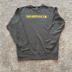 North Face Sweatshirt Gray Men’s Medium